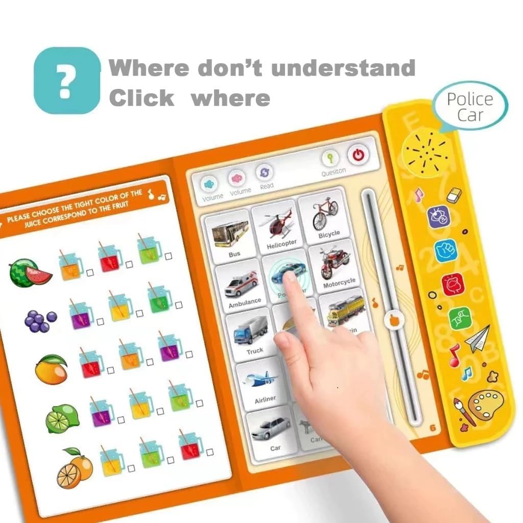 Early English Education Audiobook for kids | Kids Intelligence Book with Music|