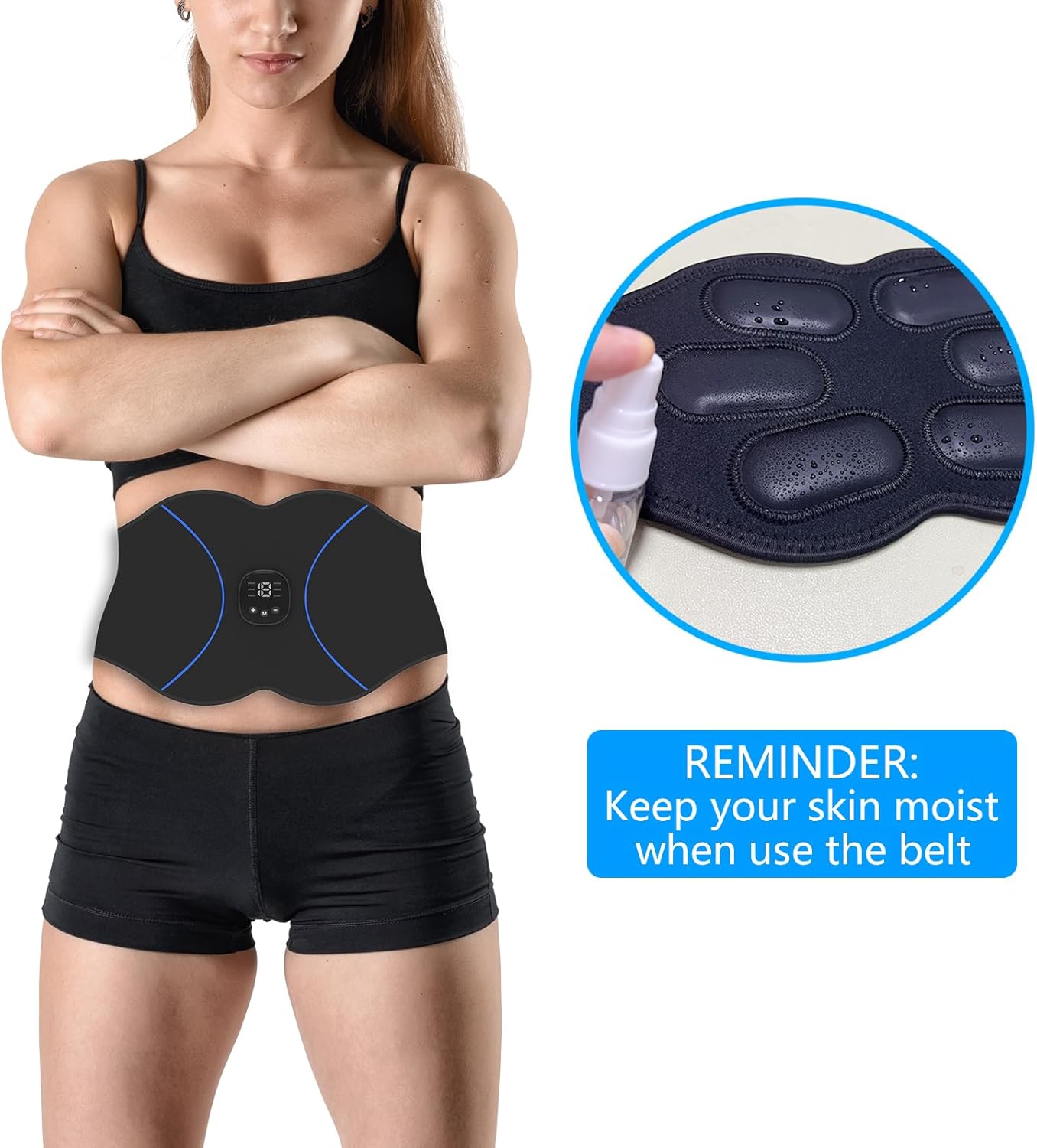 Abdominal Toning Belt Workout, ABS Stimulator