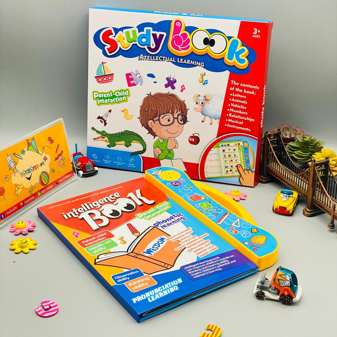 Kids learning Book and Flash cards Bundle deal