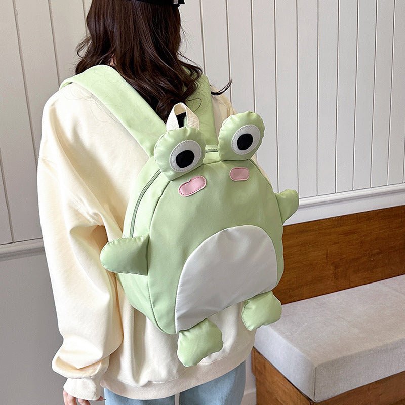 Cute Cute Cartoon Frog Backpack