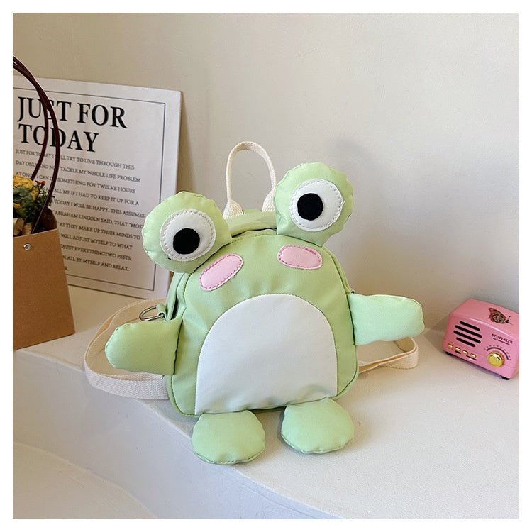 Cute Cute Cartoon Frog Backpack