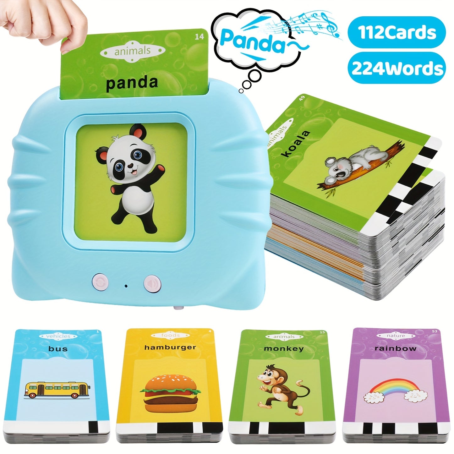 Kids learning Book and Flash cards Bundle deal