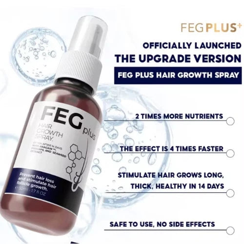 FEG Hair Growth Spray + Derma Roller