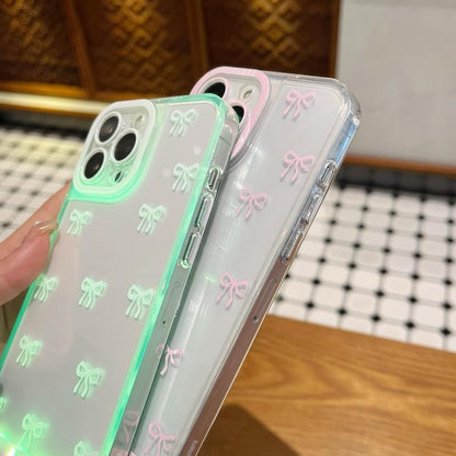 📱Vibrant LED Bowknot Phone Case