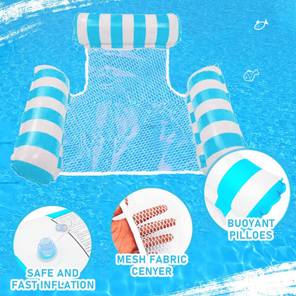 4 Tube Inflatable Pool Float Hammock: Your Ultimate Summer Relaxation Essential