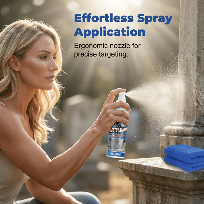 ⏰🎁Headstone Restoration & Cleaning Spray-100ML