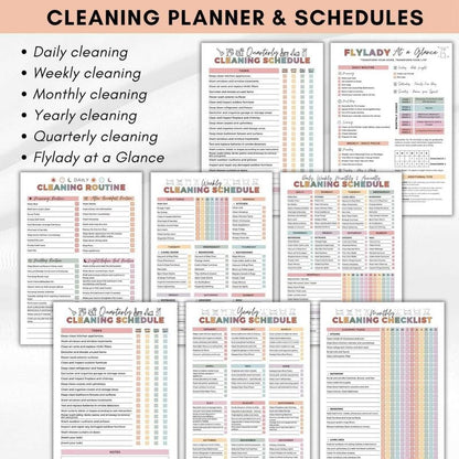 Last Day 59% OFF Promotion!⏰ADHD Cleaning & Organizing Toolkit - Chore Planner