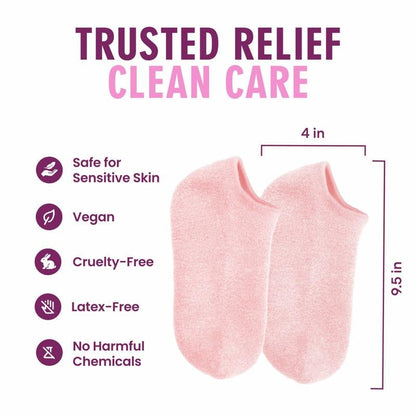 🏆35K+ SOLD! Buy 1 get 1 free!🥳Maxiora Moisturizing Gel Socks