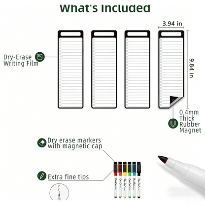 🧲 Magnetic Fridge To-Do List Board – Stay Organized at a Glance ✍️