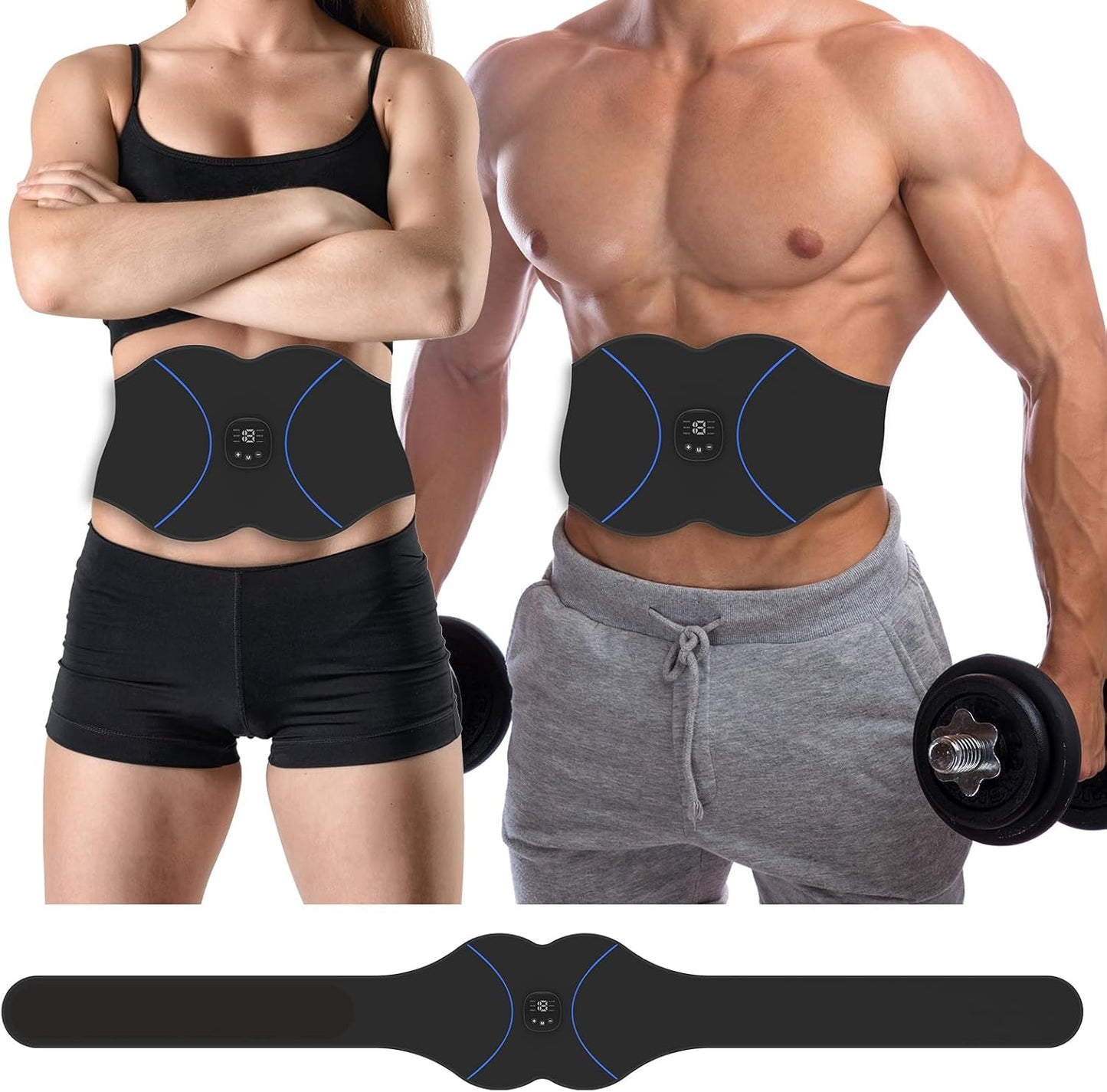 Abdominal Toning Belt Workout, ABS Stimulator
