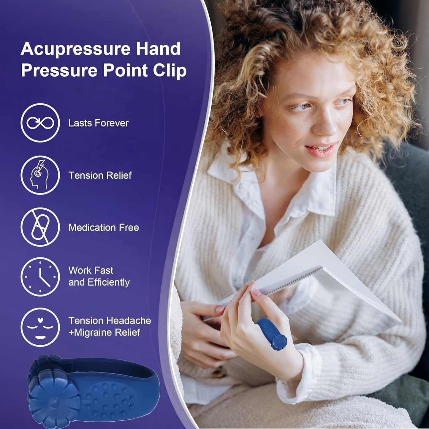 Sugar Control Acupressure Point Clip