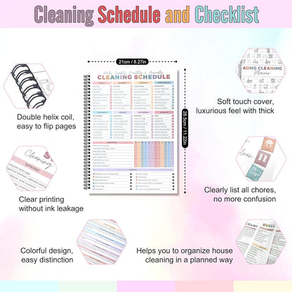 Last Day 59% OFF Promotion!⏰ADHD Cleaning & Organizing Toolkit - Chore Planner
