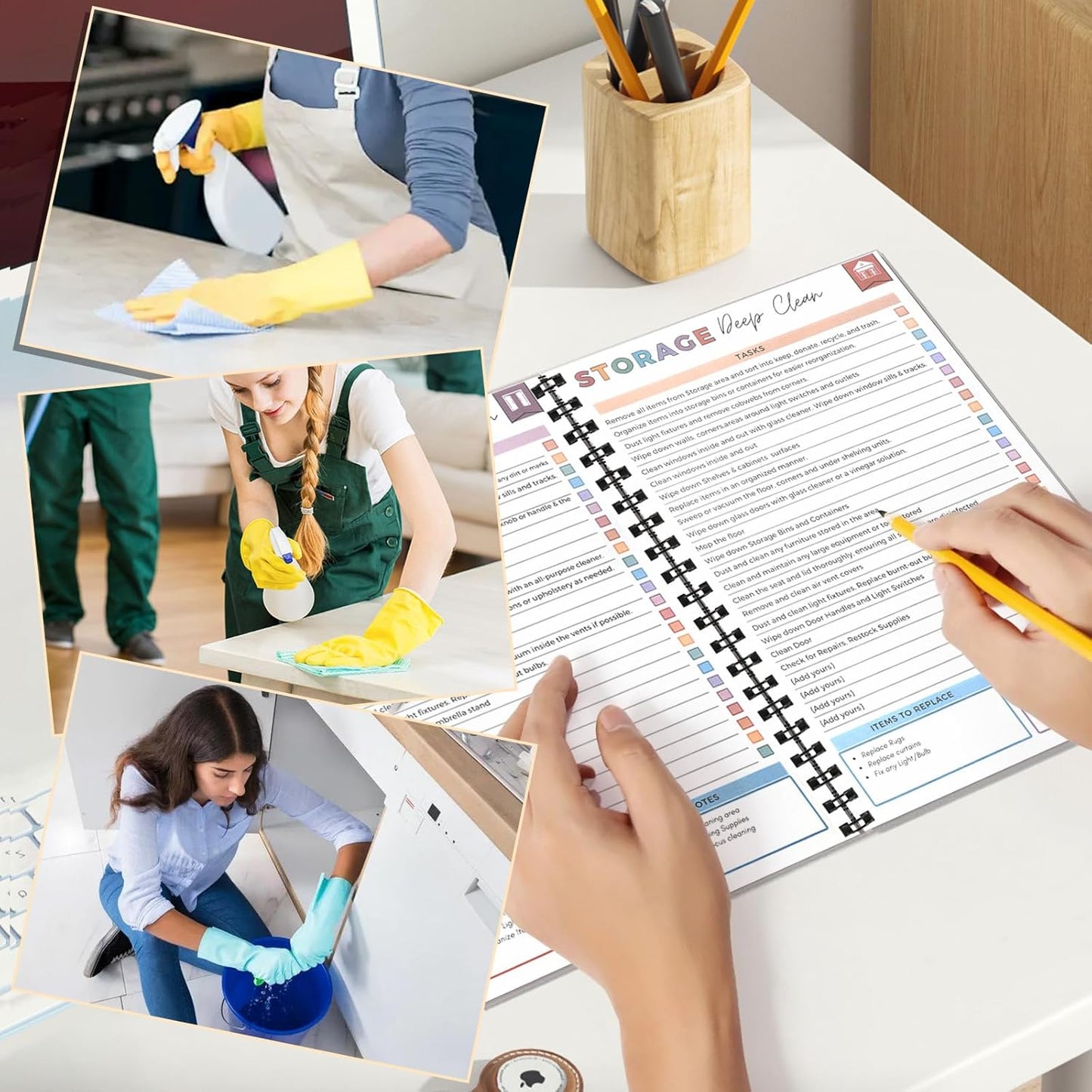 Last Day 59% OFF Promotion!⏰ADHD Cleaning & Organizing Toolkit - Chore Planner
