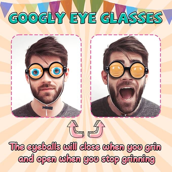 Flash Sale 50% OFF🔥 Funny Winking Eye Glasses