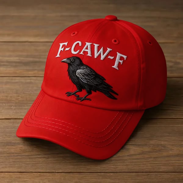 🐦‍⬛F-CAW-F Crow Hat detail view