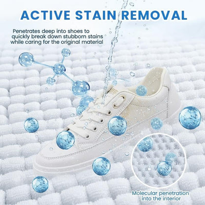 👟White Shoe Cleaner Cream | Multipurpose No-Wash Solid Comes with Sponge