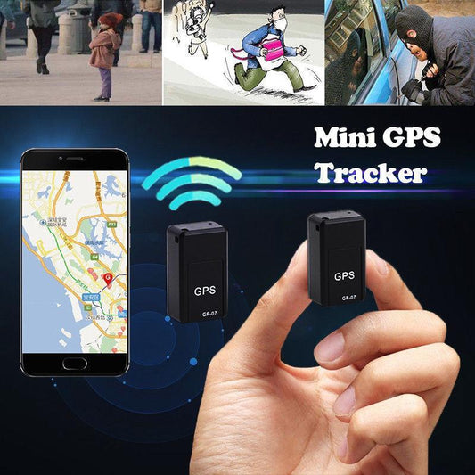 Compact mini GPS car tracker for precise vehicle location monitoring