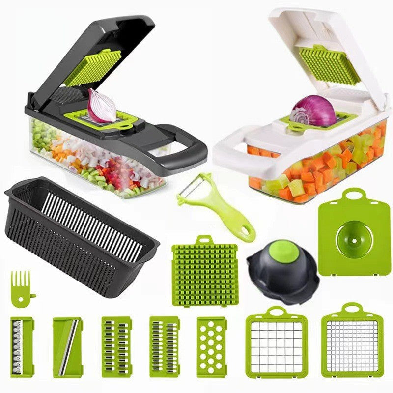 16-in-1 Premium Veggies Chopper – Effortless Vegetable & Fruit Preparation for Your Kitchen detail view