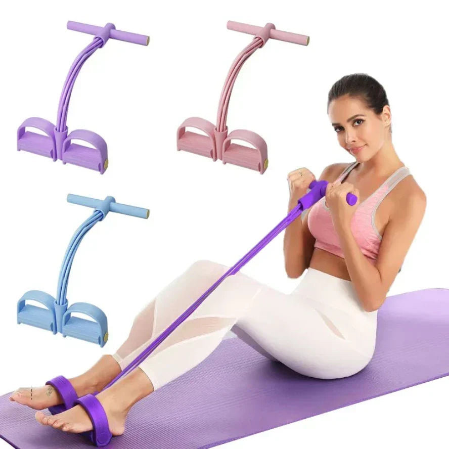 🔥Limited Time 50% Off✨6-Tube Resistance Band Multi Function Tension Rope Fitness Bands