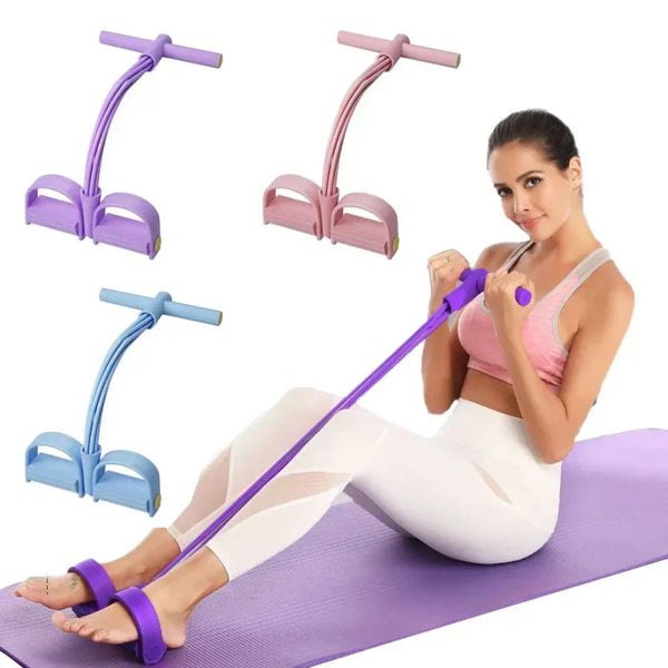 🔥Limited Time 50% Off✨6-Tube Resistance Band Multi Function Tension Rope Fitness Bands