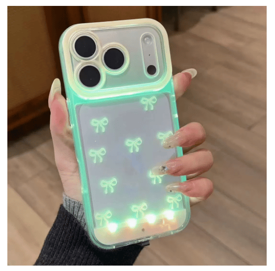 📱Vibrant LED Bowknot Phone Case
