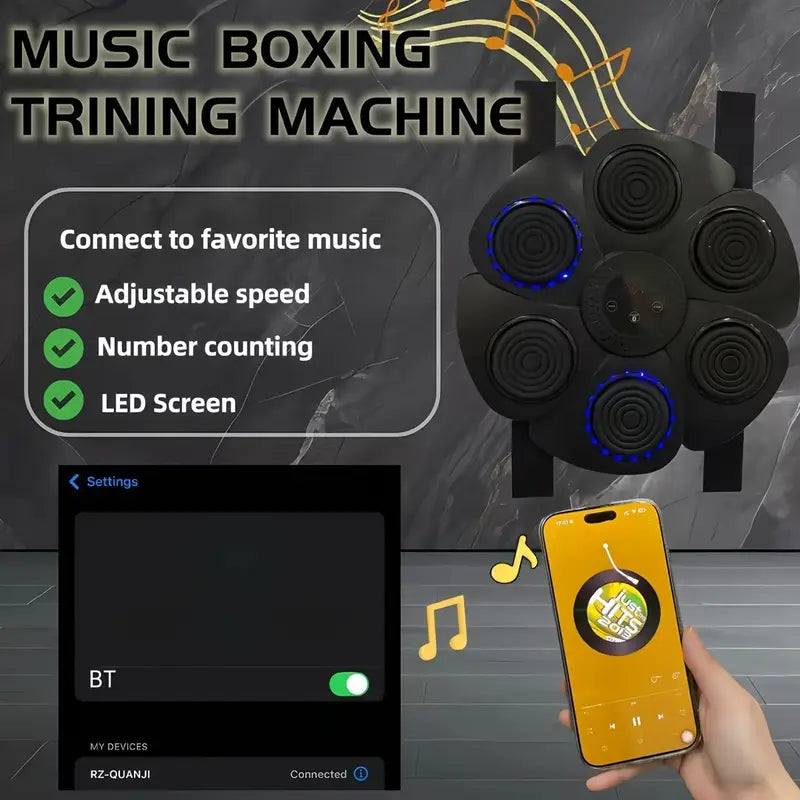 Electronic Musical Boxing Machine