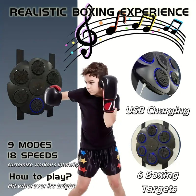 Electronic Musical Boxing Machine
