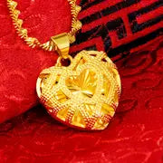 Gold 18k Heart Necklace for Women