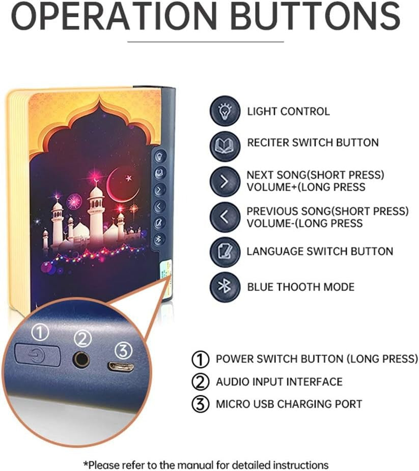 Islamic Quran Lamp and Speaker