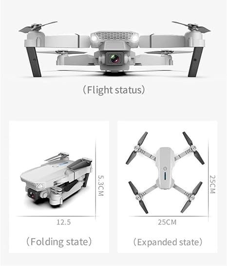 Drone E88 4K 1080P HD Dual Camera