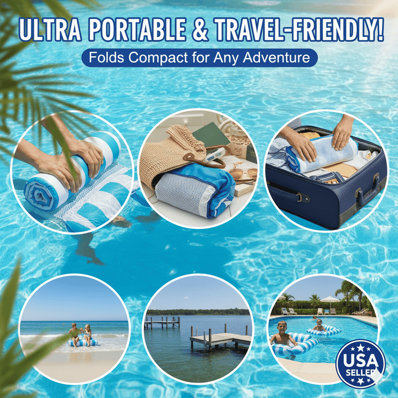 4 Tube Inflatable Pool Float Hammock: Your Ultimate Summer Relaxation Essential detail view