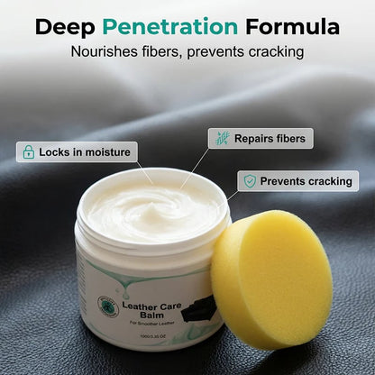 🌟🏠Deep-Conditioning Multipurpose Leather Care Balm