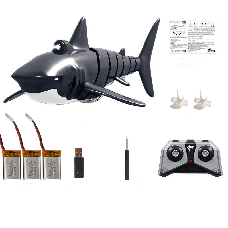 Remote Control Shark Remote Control Boat Water Toy Children's Toy Rowing Water Toy Diving