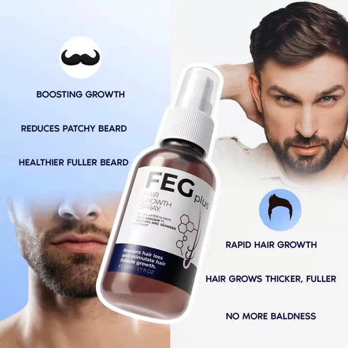 FEG Hair Growth Spray + Derma Roller