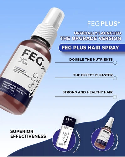 FEG Hair Growth Spray + Derma Roller